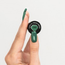 Vernis Semilac nº588 (Fresh Green) | MaterielEsthetique.fr