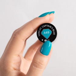 Vernis Semilac nº449 (Captain’s Blue) | MaterielEsthetique.fr