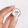 Semilac T26 Top No Wipe Matte Peach Galaxy 7ml | MaterielEsthetique.fr