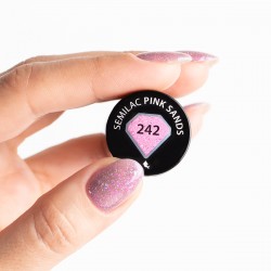 Vernis Semilac nº242 (Pink Sands) | MaterielEsthetique.fr