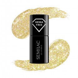 Vernis Semilac nº244 (Sunbaked Yellow) | MaterielEsthetique.fr