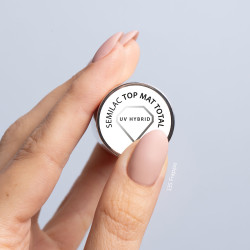 Semilac Top Mat Total No Wipe 7ml | MaterielEsthetique.fr