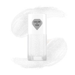 Vernis Classique Semilac Couleur&Top 2en1 SILVER BLUSH | MaterielEs...