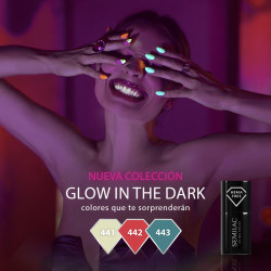 SEMILAC GLOW IN THE DARK | MaterielEsthetique.fr