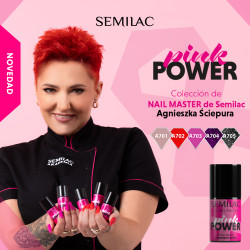 Collection SEMILAC Pink Power | MaterielEsthetique.fr
