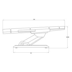 Table électrique Oasis (4 moteurs - chauffage) | Distributeur offic...