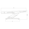 Table électrique Oasis (4 moteurs - chauffage) | Distributeur offic...