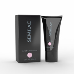 Semilac Acrylgel Élastique - Clean Pink | MaterielEsthetique.fr