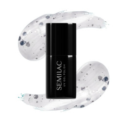 Semilac nº924 (Silver & White Drops) | MaterielEsthetique.fr