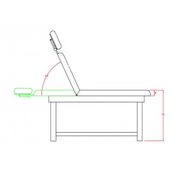Table Massage en Bois Rombo (2 articulations) | Distributeur offici...