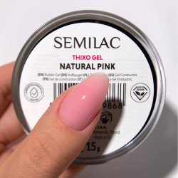 Semilac Thixo Gel Natural Pink 15gr | Fournisseur spécialisé de man...
