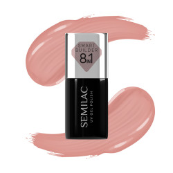 Semilac 801 Smart Builder Soft Beige 7ml | MaterielEsthetique.fr