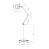 Lampe loupe à leds Tada | Distributeur officiel de DDUUEETT