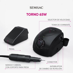Ponceuse micromoteur Semilac | Fournisseur spécialisé de manucure e...