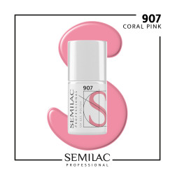 Semilac Pro 907 Coral Pink 7ml