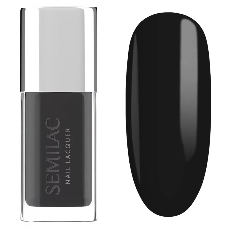 Vernis Classique Semilac nº109 - Classic Black 9ml | MaterielEsthet...