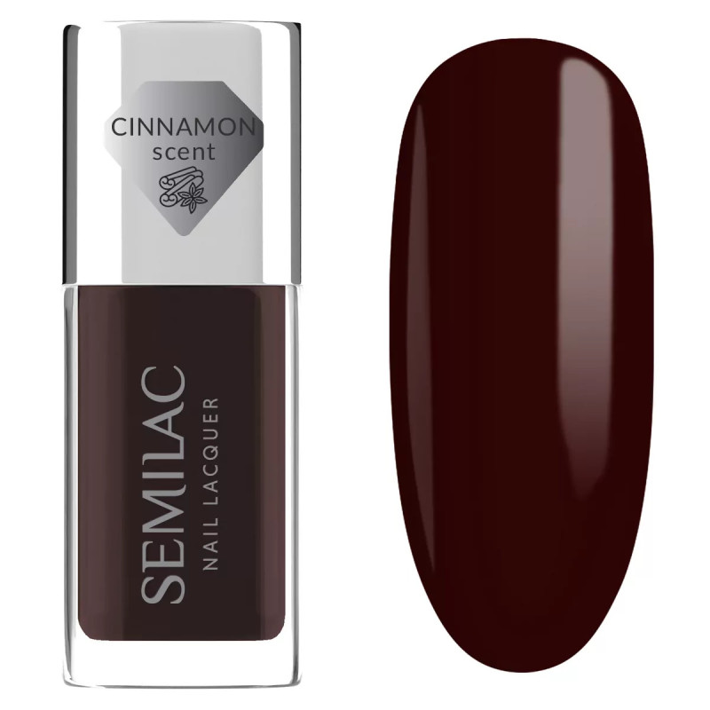 Vernis Classique Semilac nº112 - Wine Red 9ml | MaterielEsthetique.fr