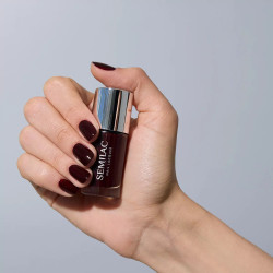 Vernis Classique Semilac nº112 - Wine Red 9ml | MaterielEsthetique.fr