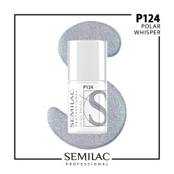 Semilac Pro P124  Polar Whisper  7ml