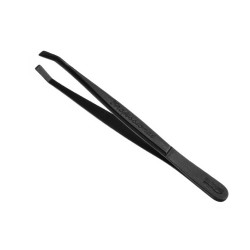 Pince à épiler noire, 9 cm | Distribuidor oficial de DOrleac