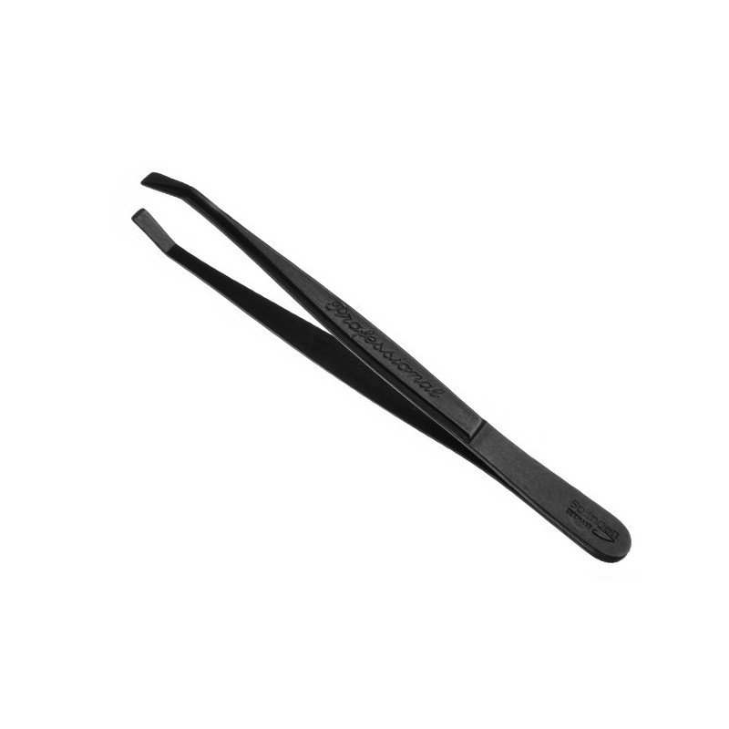 Pince à épiler noire, 9 cm | Distribuidor oficial de DOrleac