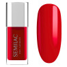 Vernis Classique Semilac nº120 - Neon Red 9ml | MaterielEsthetique.fr