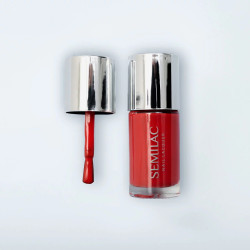 Vernis Classique Semilac nº120 - Neon Red 9ml | MaterielEsthetique.fr