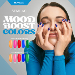 Colección Semilac Mood Boost Colors | MaterielEsthetique.fr