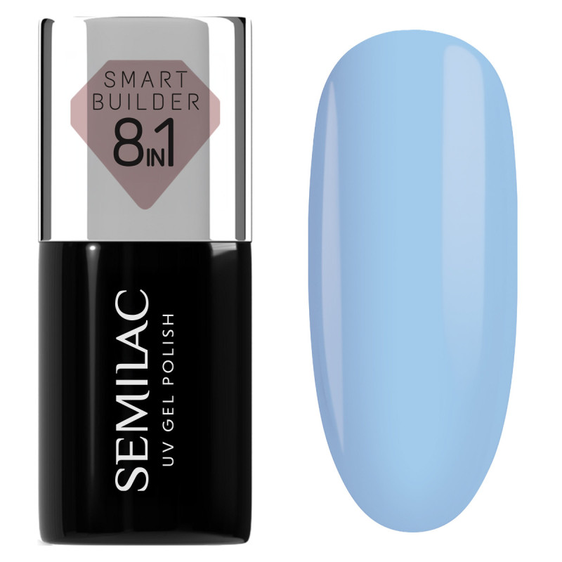 Semilac 826 Smart Builder Calm Blue 7ml | MaterielEsthetique.fr