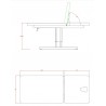 Table électrique Trapp (2 moteurs) | Distributeur officiel de WEELKO