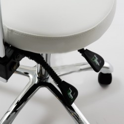 Tabouret avec dossier Rhoda | Distributeur officiel de WEELKO
