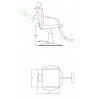 Fauteuil hydraulique Platy | Distributeur officiel de WEELKO