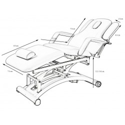 Table électrique Sphen (3 moteurs)