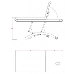 Table électrique Cervic (1 moteur)