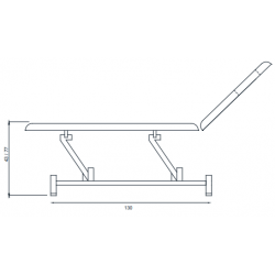 Table électrique Torac (1 moteur) | Distributeur officiel de WEELKO
