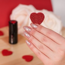 Vernis Semilac nº349 Semilac Delicate Vanilla Glitter | MaterielEst...