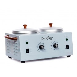 Chauffe-Cire double 500ml + 500ml | Distribuidor oficial de Depilflax