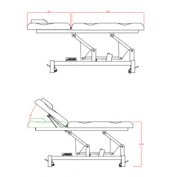 Table électrique Minos (1 moteur) | Distributeur officiel de WEELKO