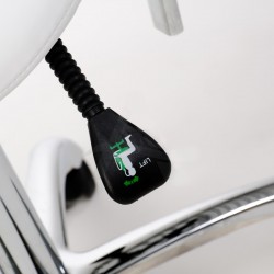 Tabouret avec dossier Koren (gris) | Distributeur officiel de WEELKO