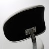 Tabouret avec dossier Rhoda (gris) | Distributeur officiel de WEELKO
