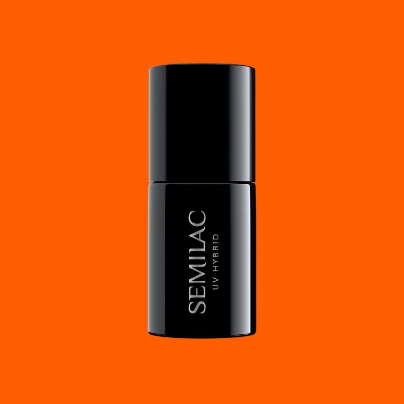 Vernis Semilac nº569 Neon Orange | MaterielEsthetique.fr