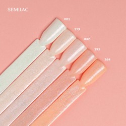 Semilac T17 Top No Wipe Sparkling Pink 7ml | MaterielEsthetique.fr